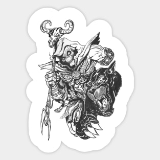 Skeletor Sticker